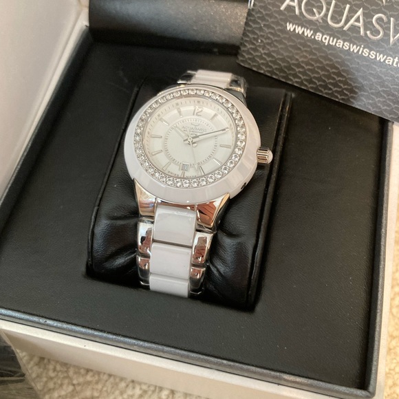 Aquaswiss Sea Star White and Silver Watch - Picture 4 of 7